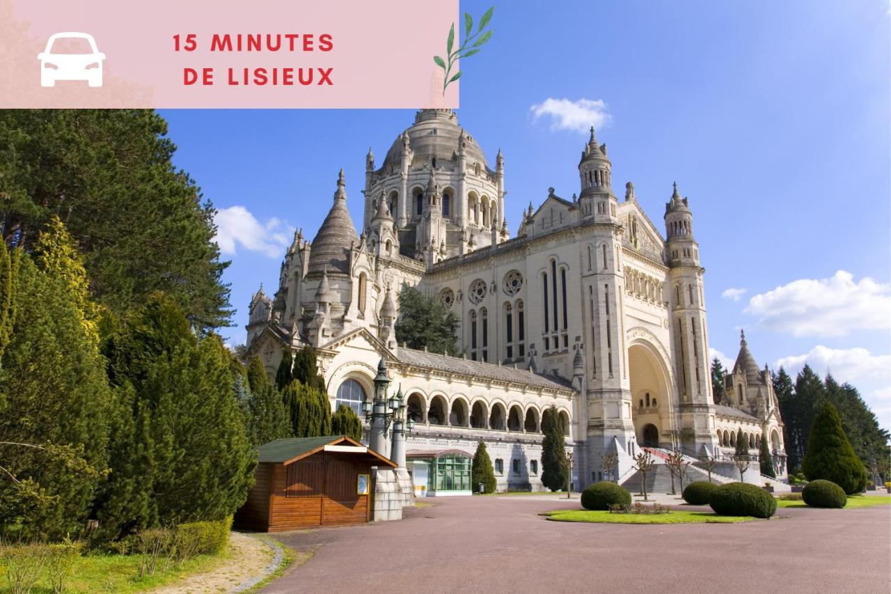 Suite Jungle - Jardin, Netflix Et Parking - Le Manoir Aux Pommes Orbec Bagian luar foto