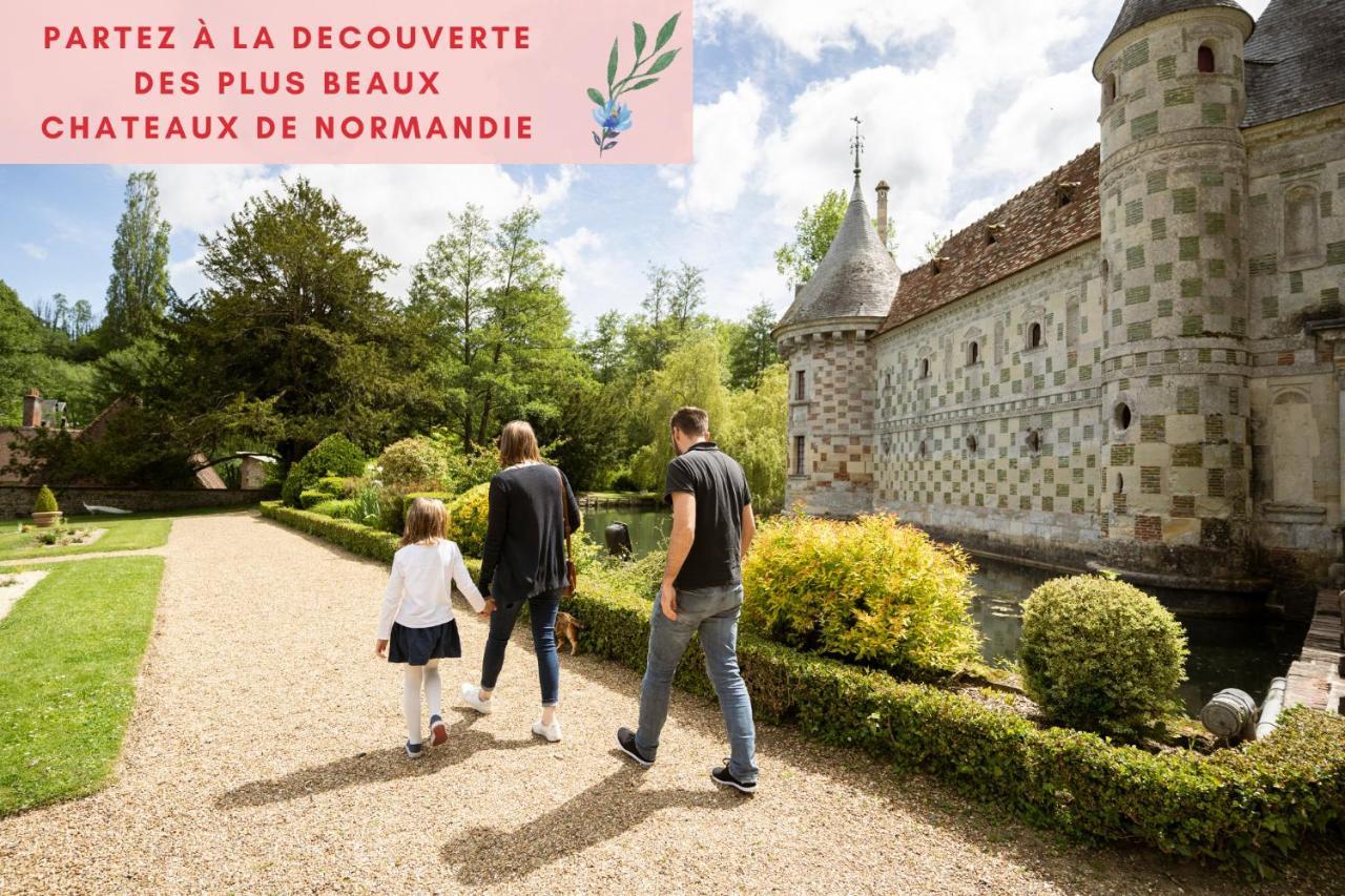 Suite Jungle - Jardin, Netflix Et Parking - Le Manoir Aux Pommes Orbec Bagian luar foto